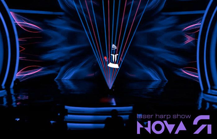 Лазерная арфа и лазер шоу «novaЯ» / Галерея 2 / фото #4