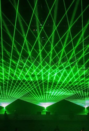 Vertex laser show