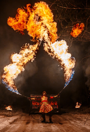 Белорусский огненный цирк Kresiva